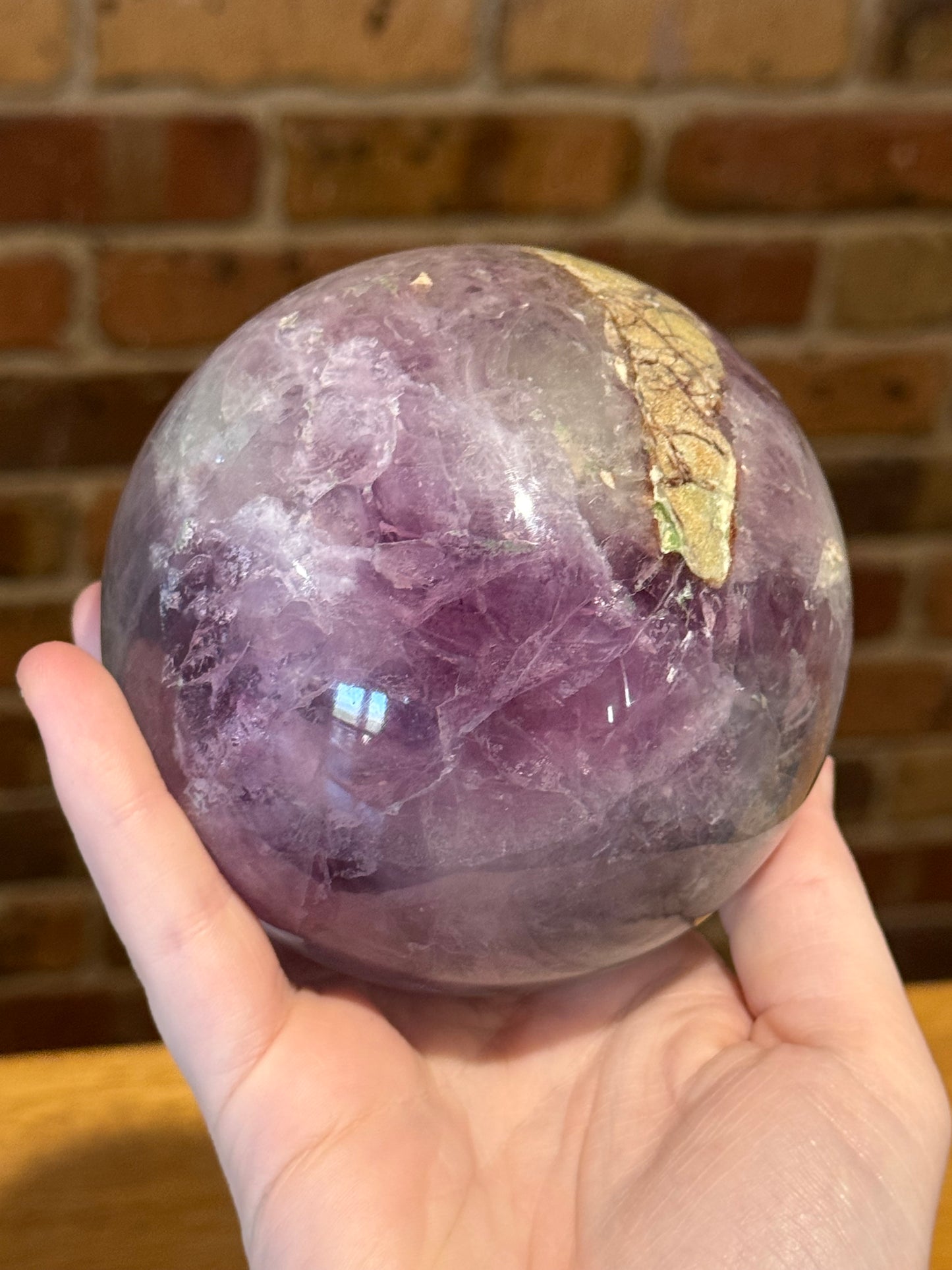 XL Fluorite Sphere