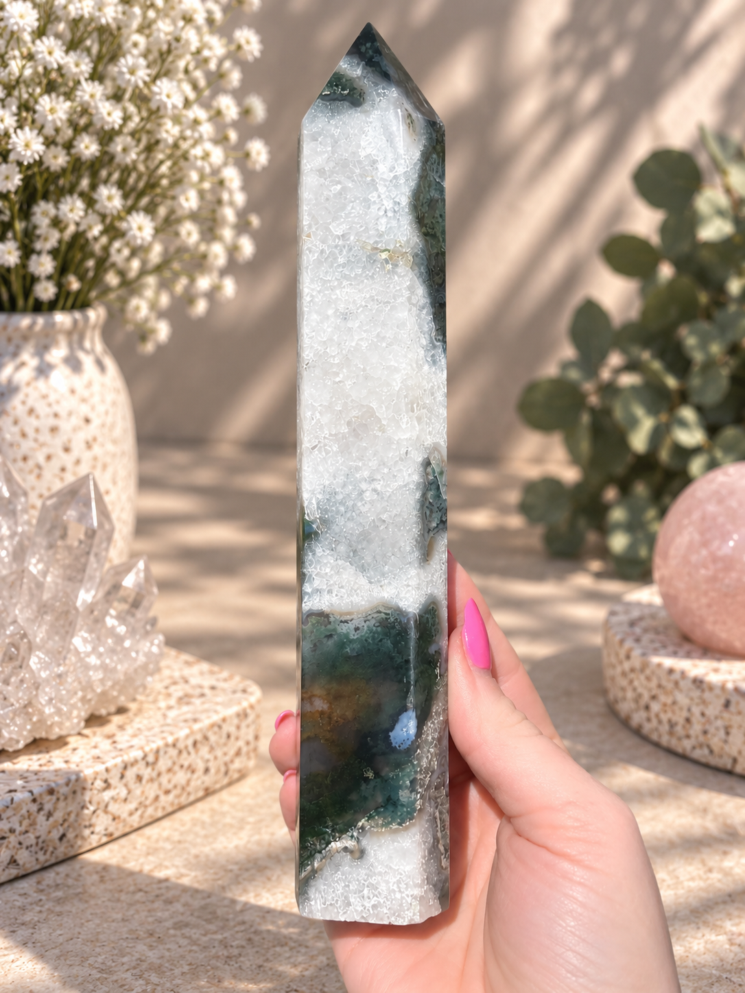 Moss Agate Tower