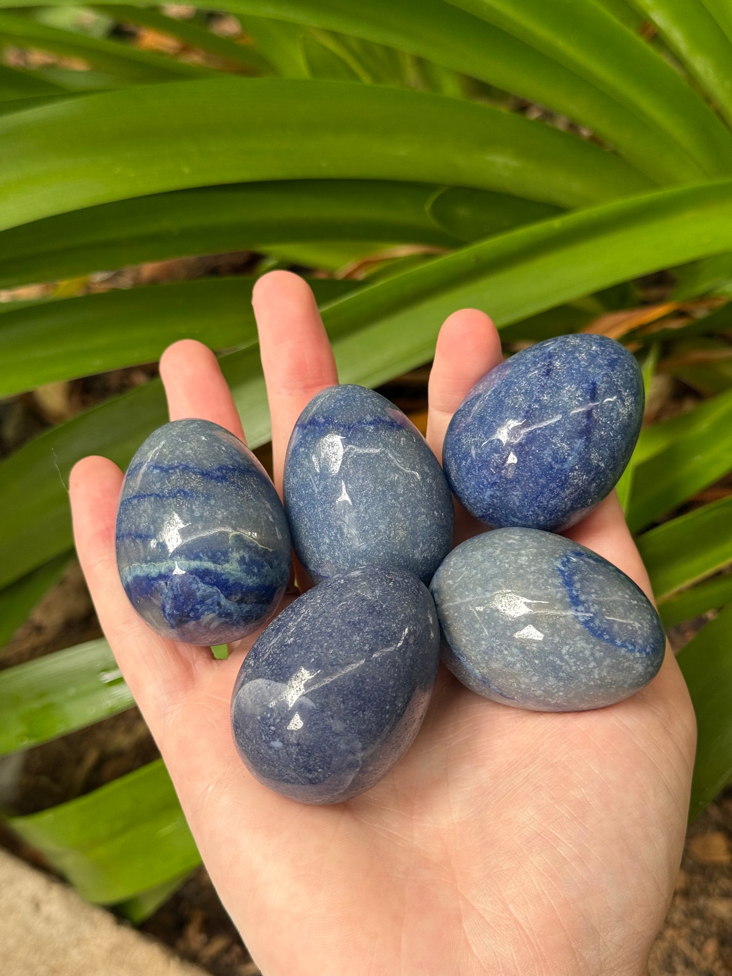 Blue Aventurine Egg