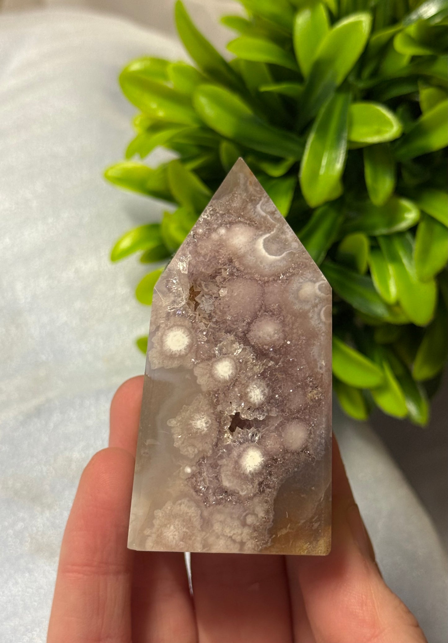 Amethyst in Agate Tower