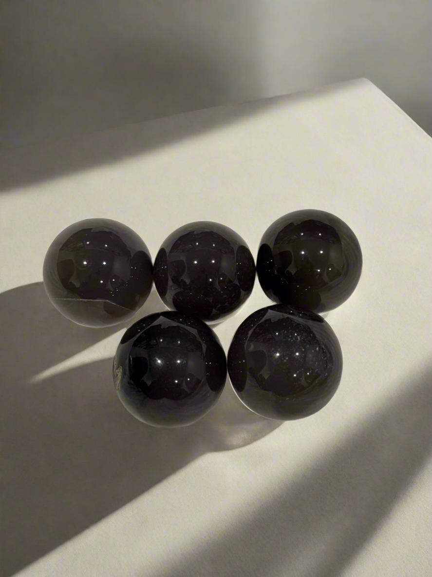 Volcano Agate Spheres