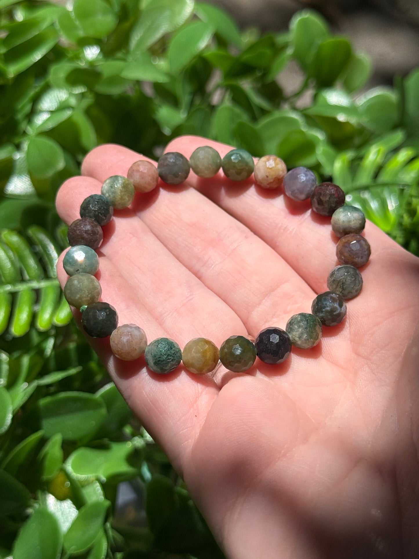 Faceted bracelets