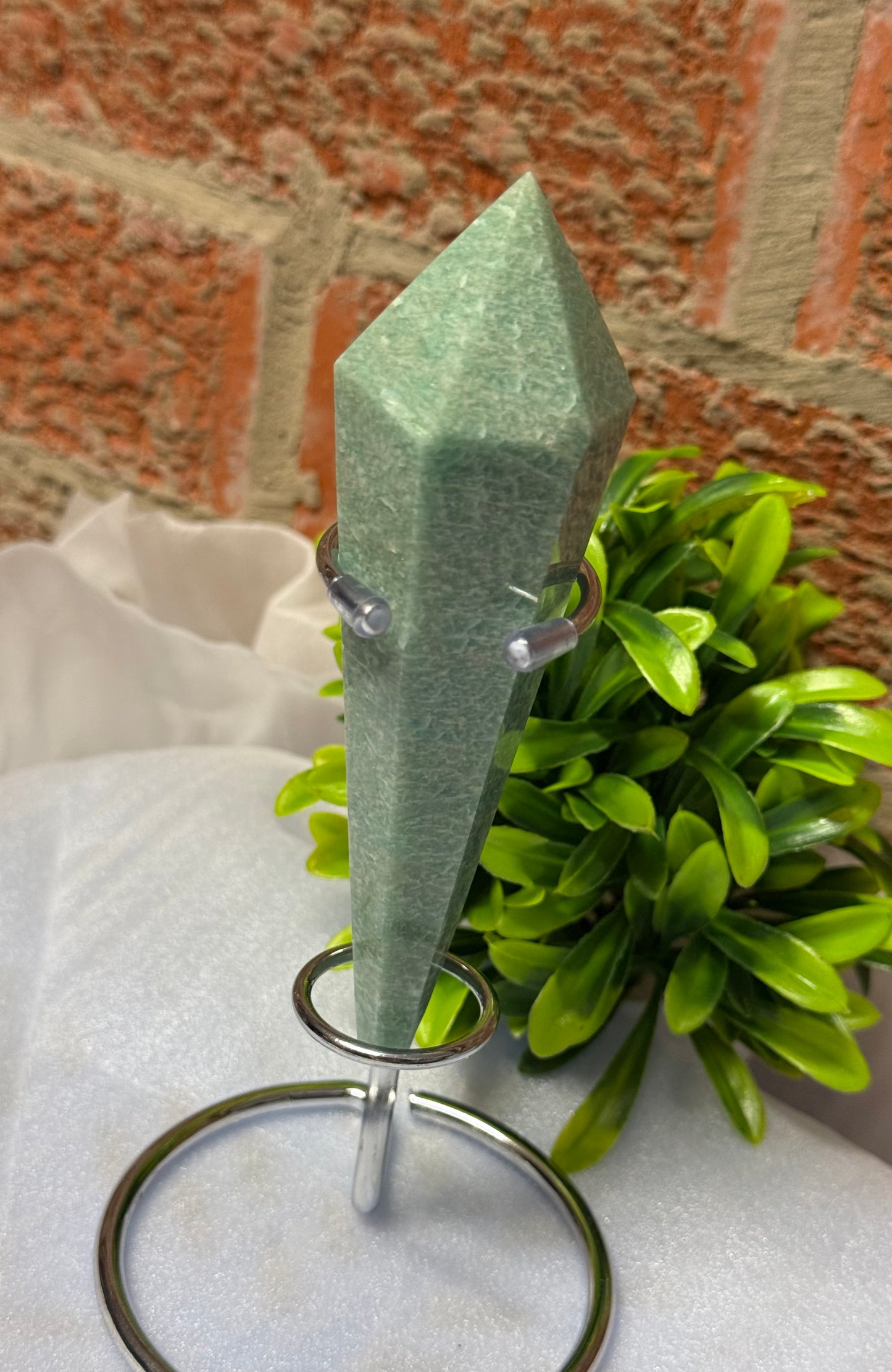 Amazonite Wand on stand