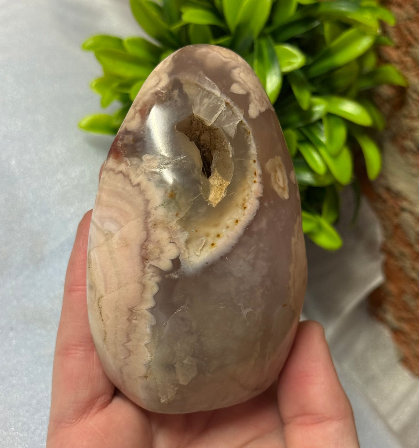 Flower Agate Freeform