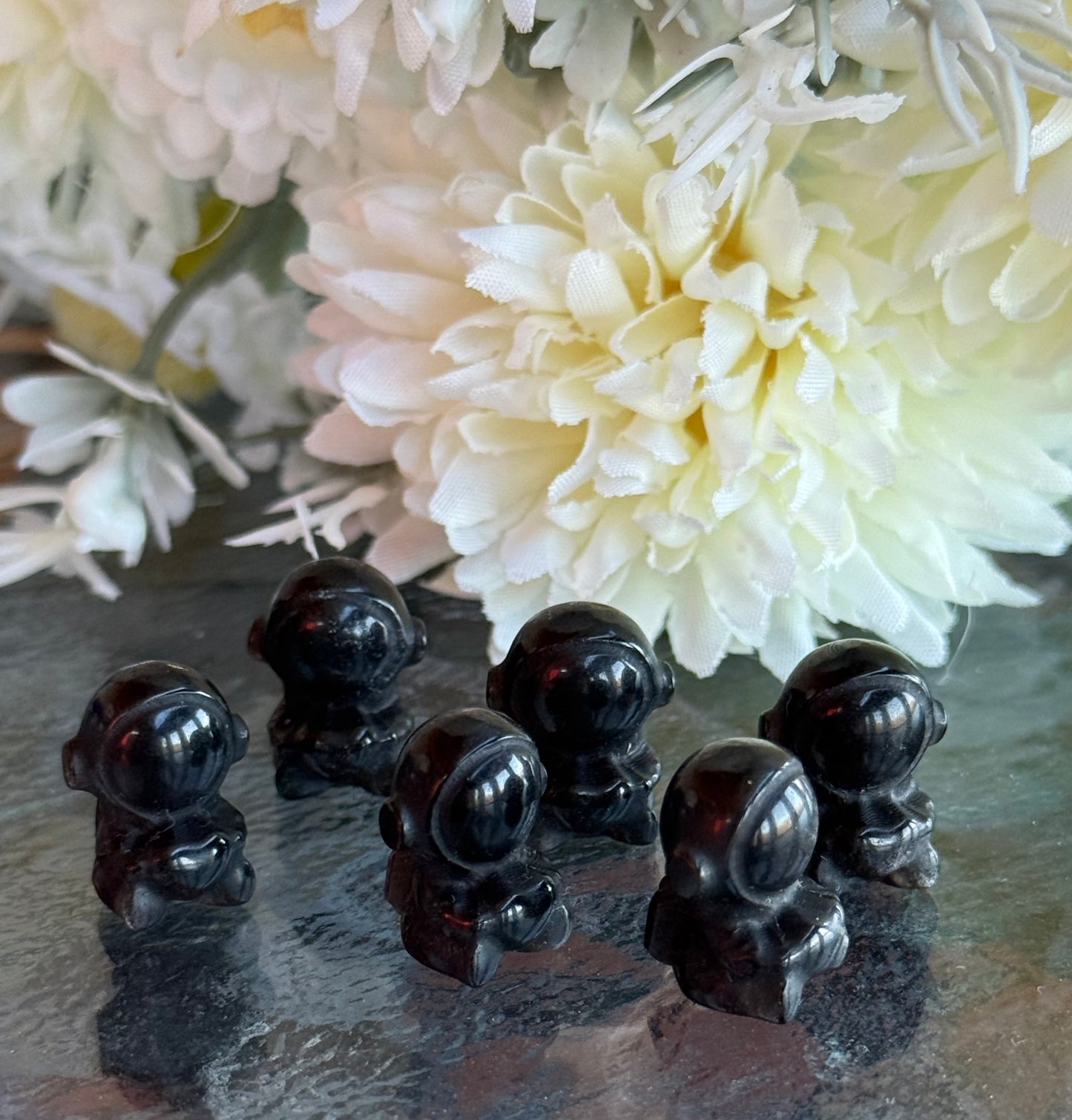 Obsidian mini carvings