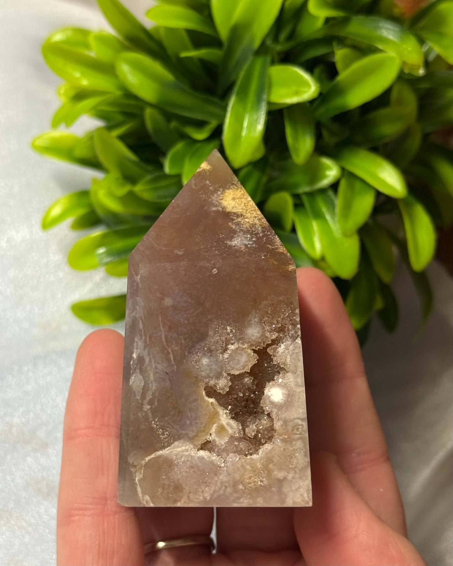 Amethyst in Agate Tower