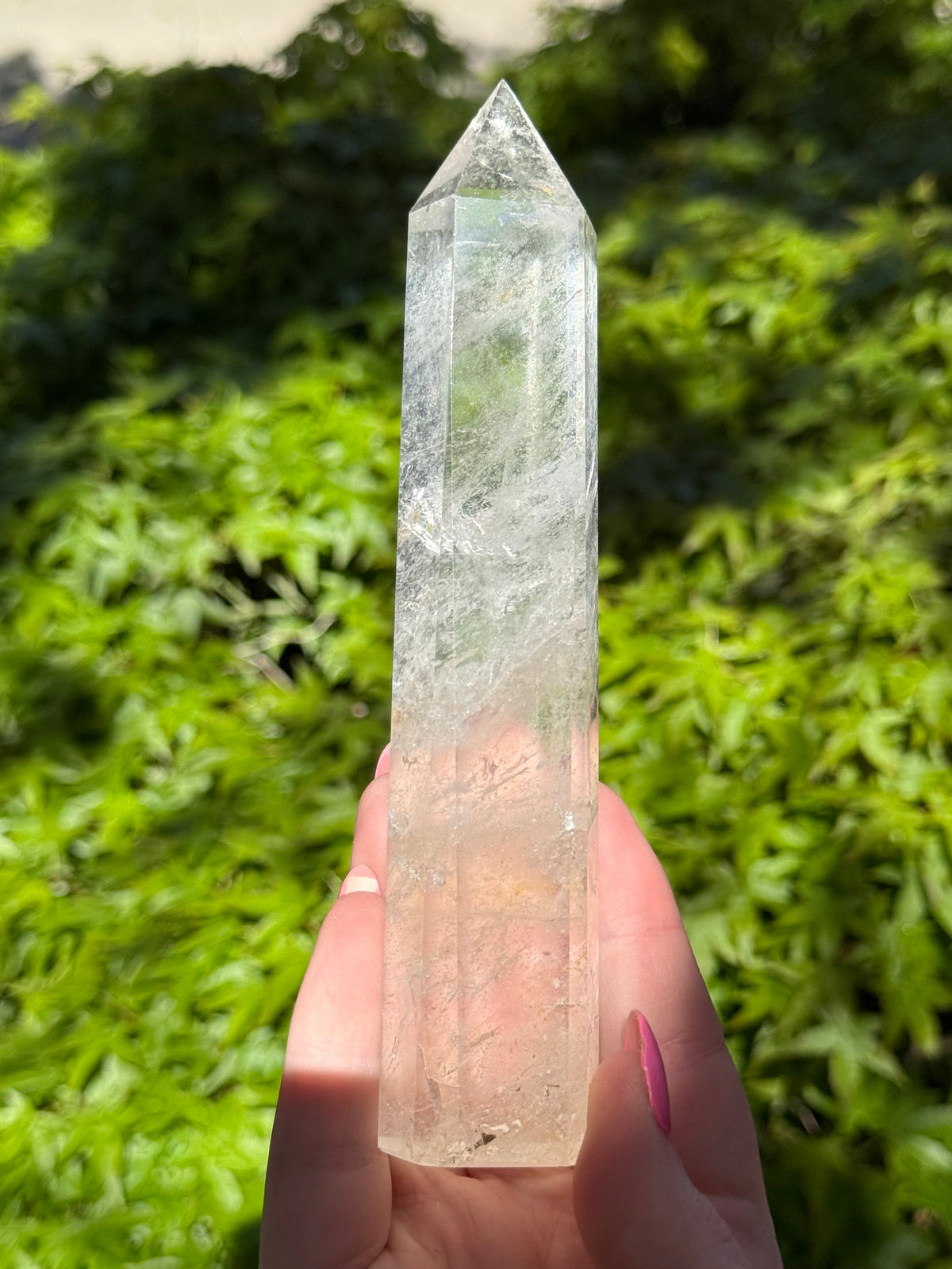 Clear Quartz Tower