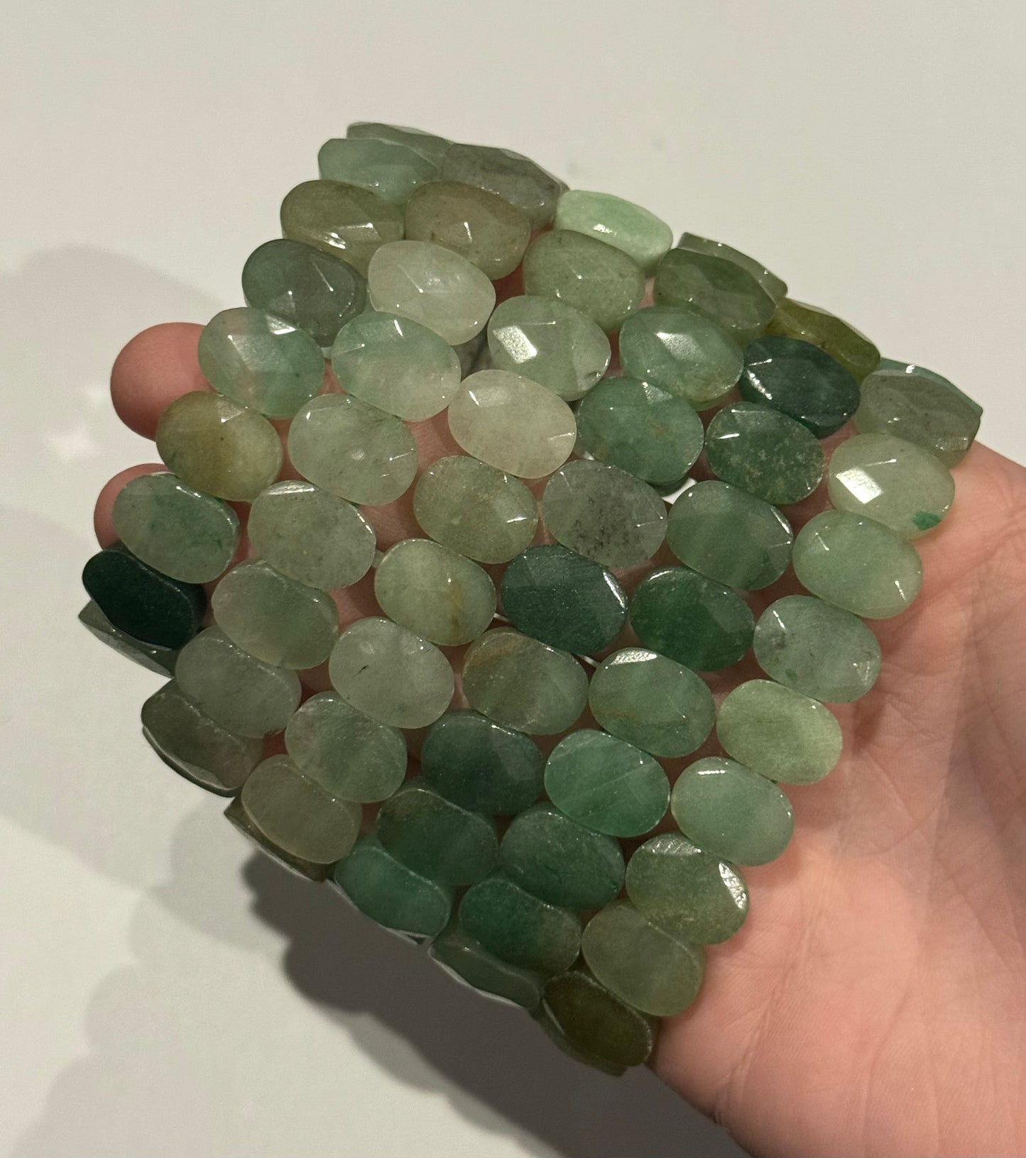 Oval Faceted Bracelets