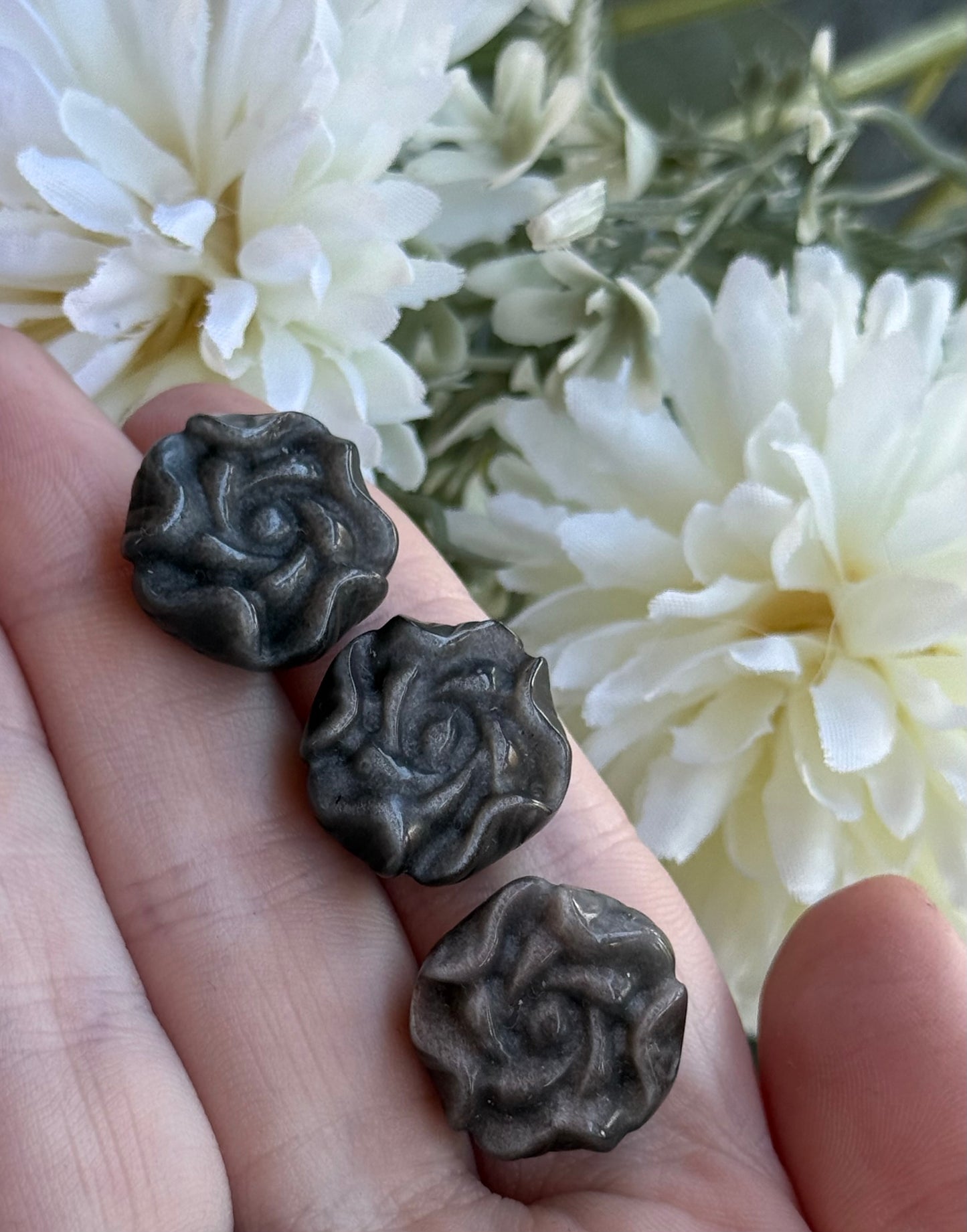 Obsidian mini carvings