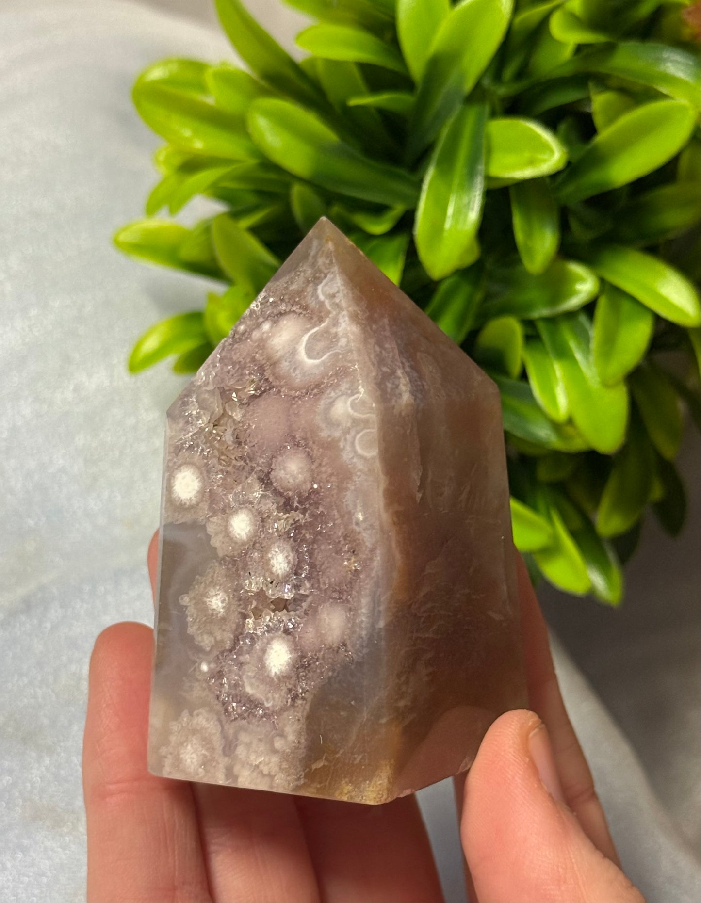 Amethyst in Agate Tower