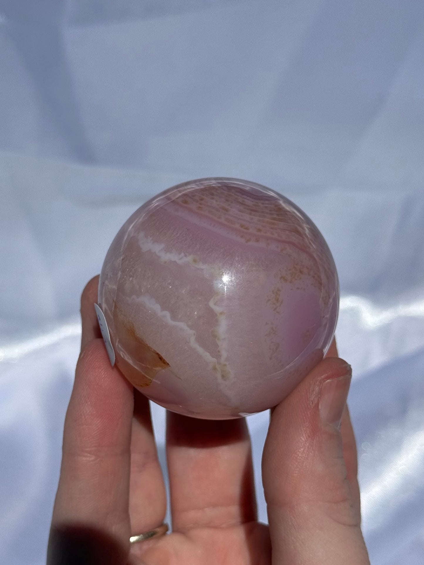 Pink Agate Sphere