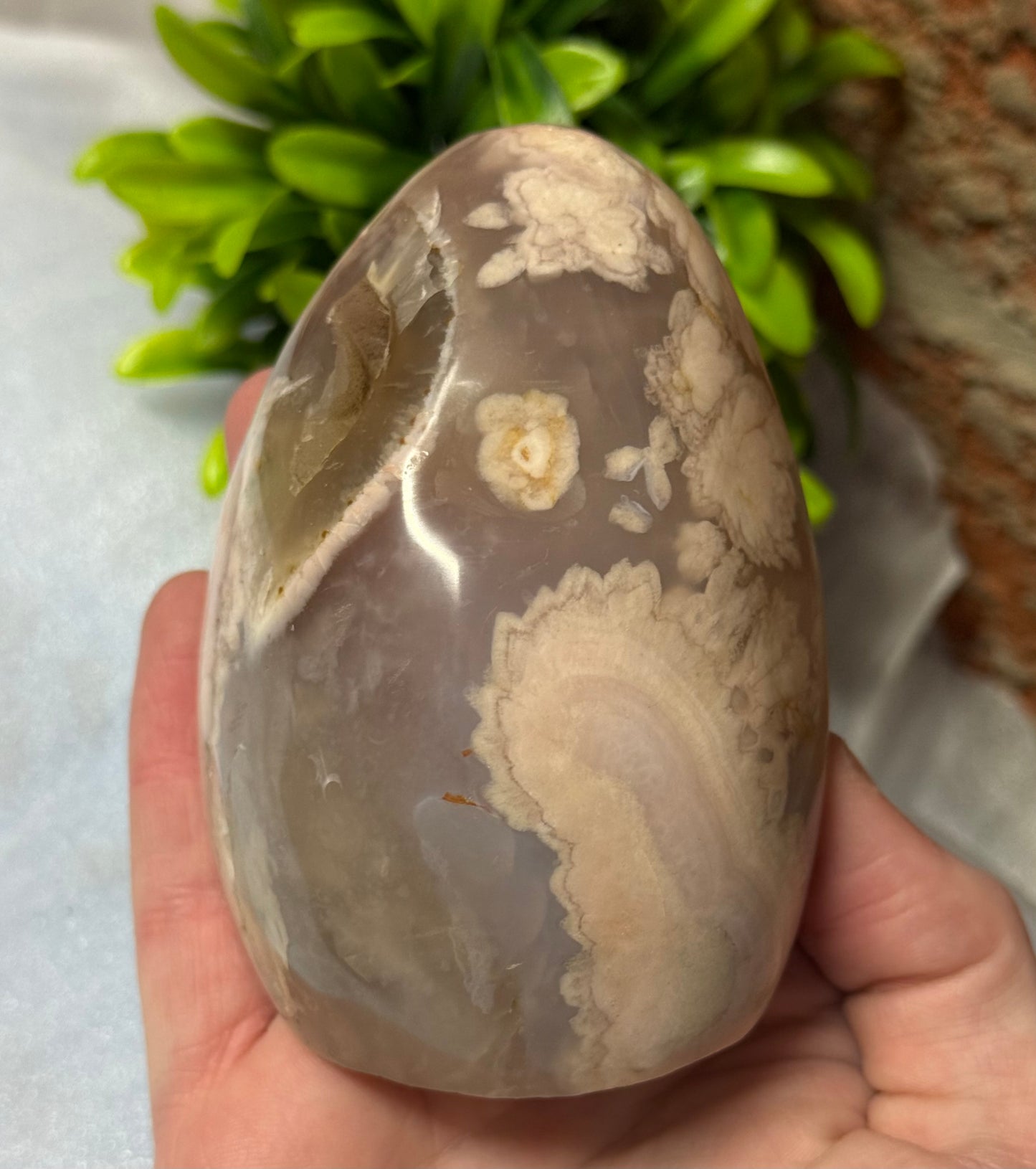 Flower Agate Freeform