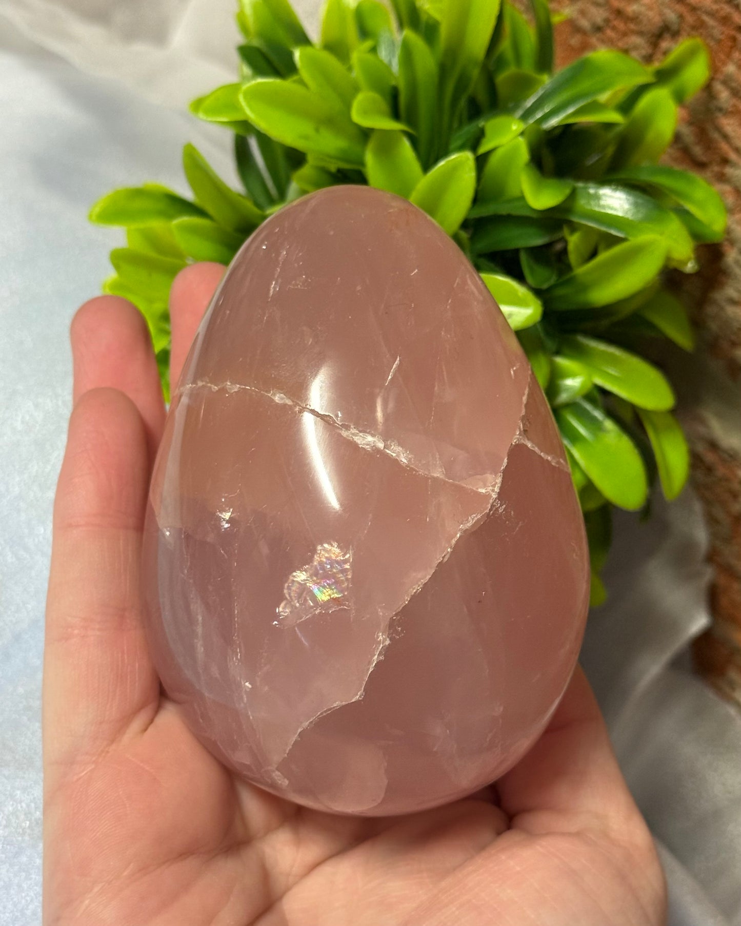 High Grade Rose Quartz Eggs