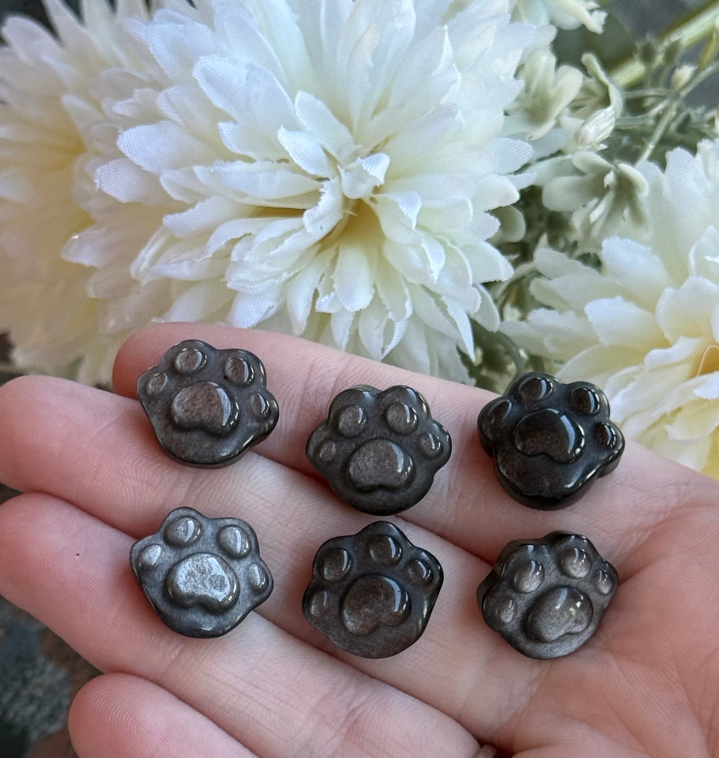 Obsidian mini carvings