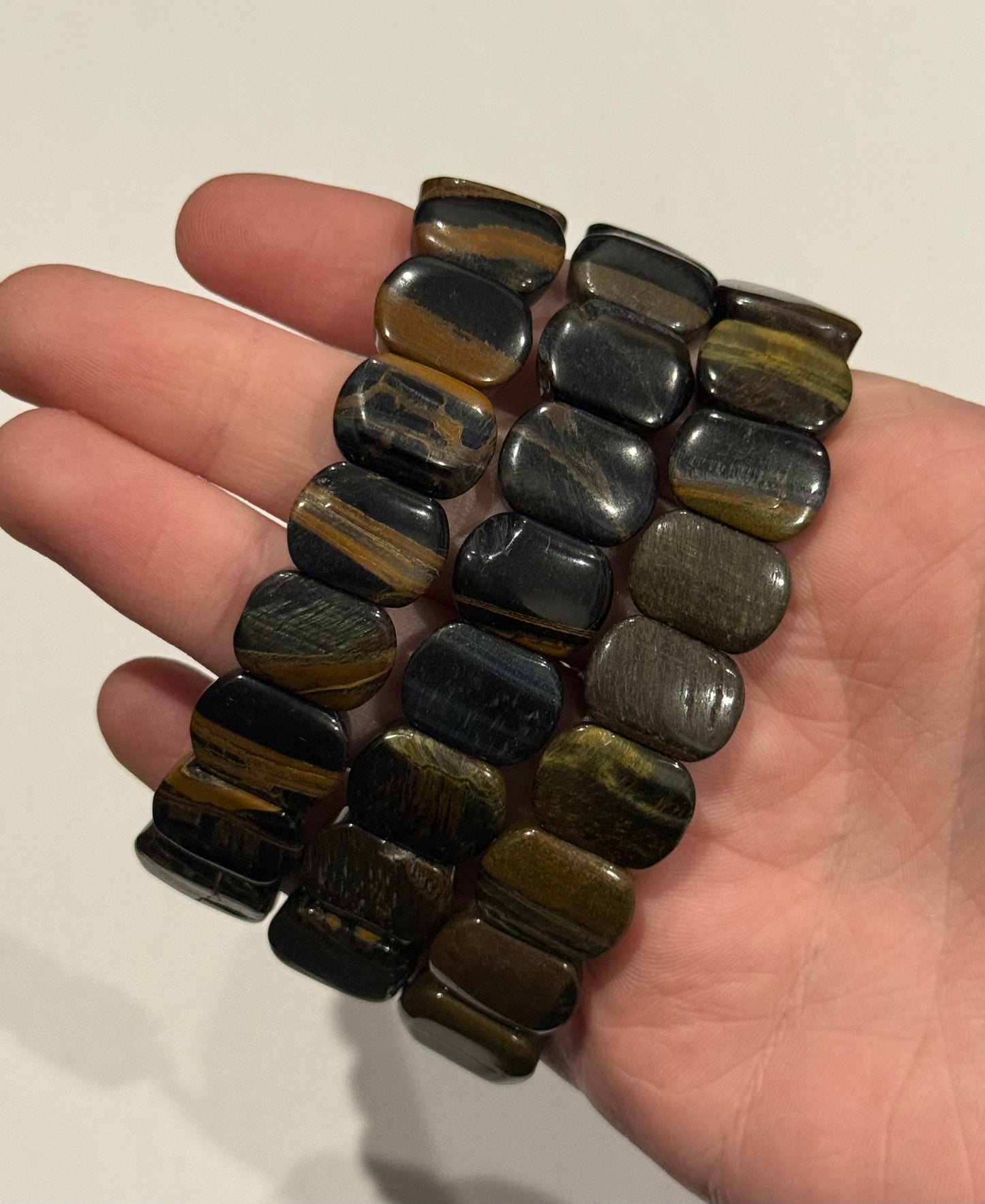 Oval Faceted Bracelets