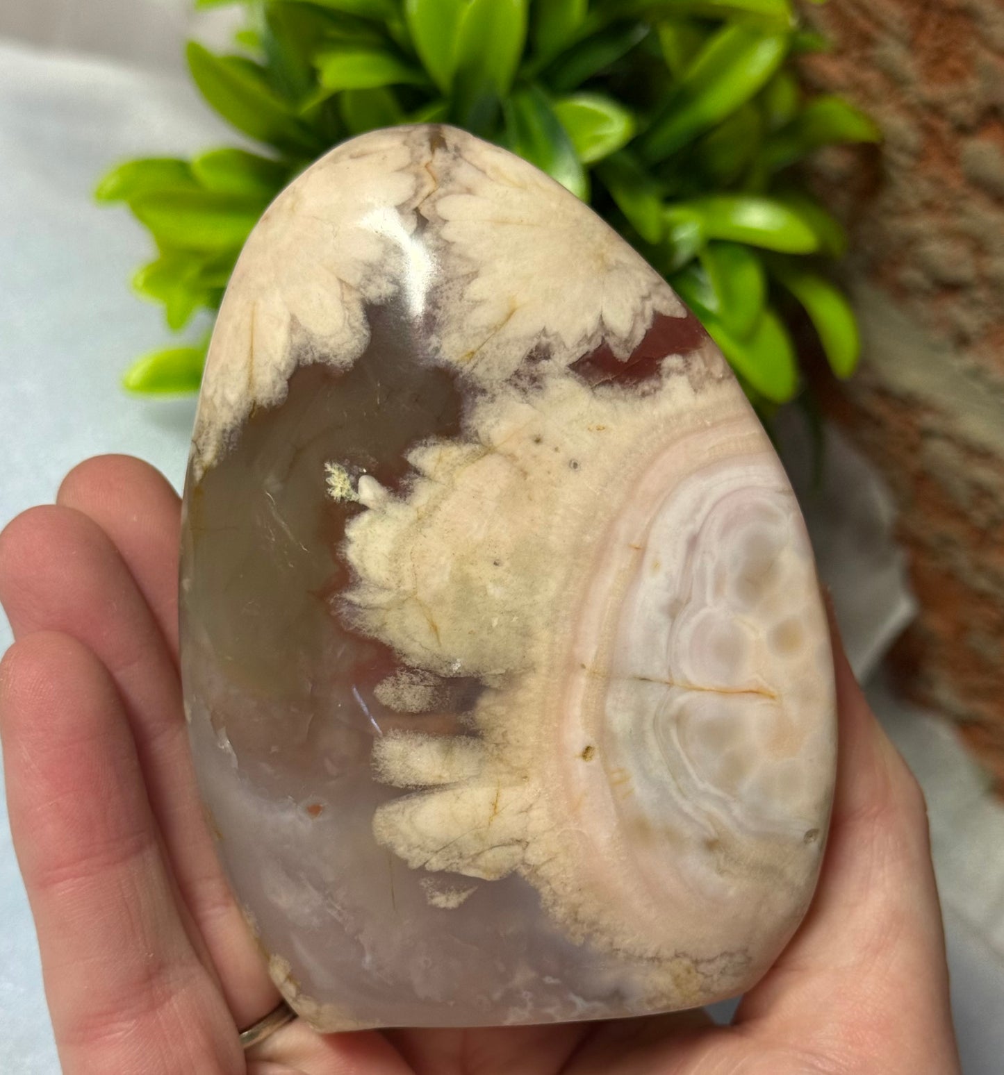 Flower Agate Freeform