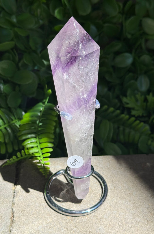 Phantom Amethyst Wand on Stand