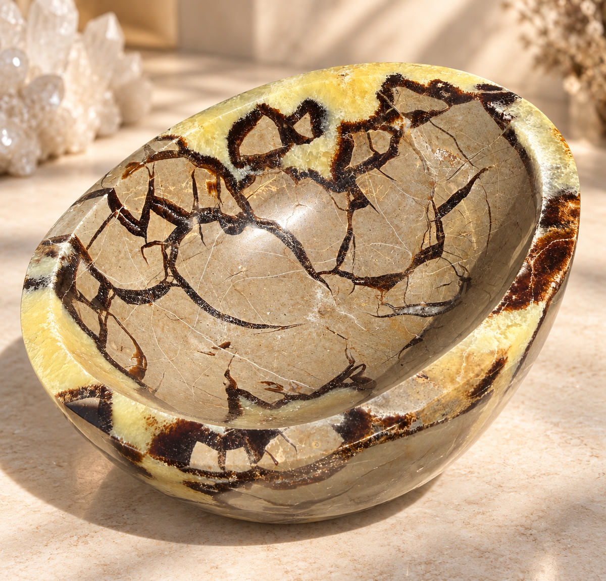 Septarian Bowl