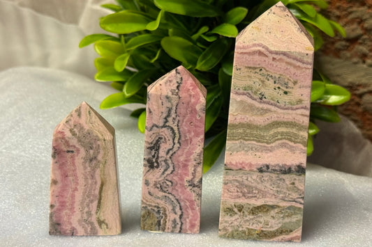 Peruvian Rhodonite Points