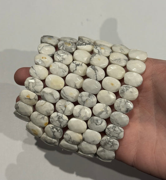 Oval Faceted Bracelets