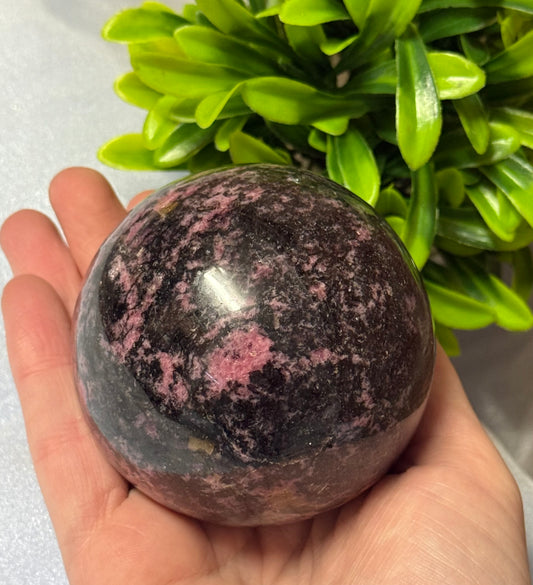Rhodonite Sphere