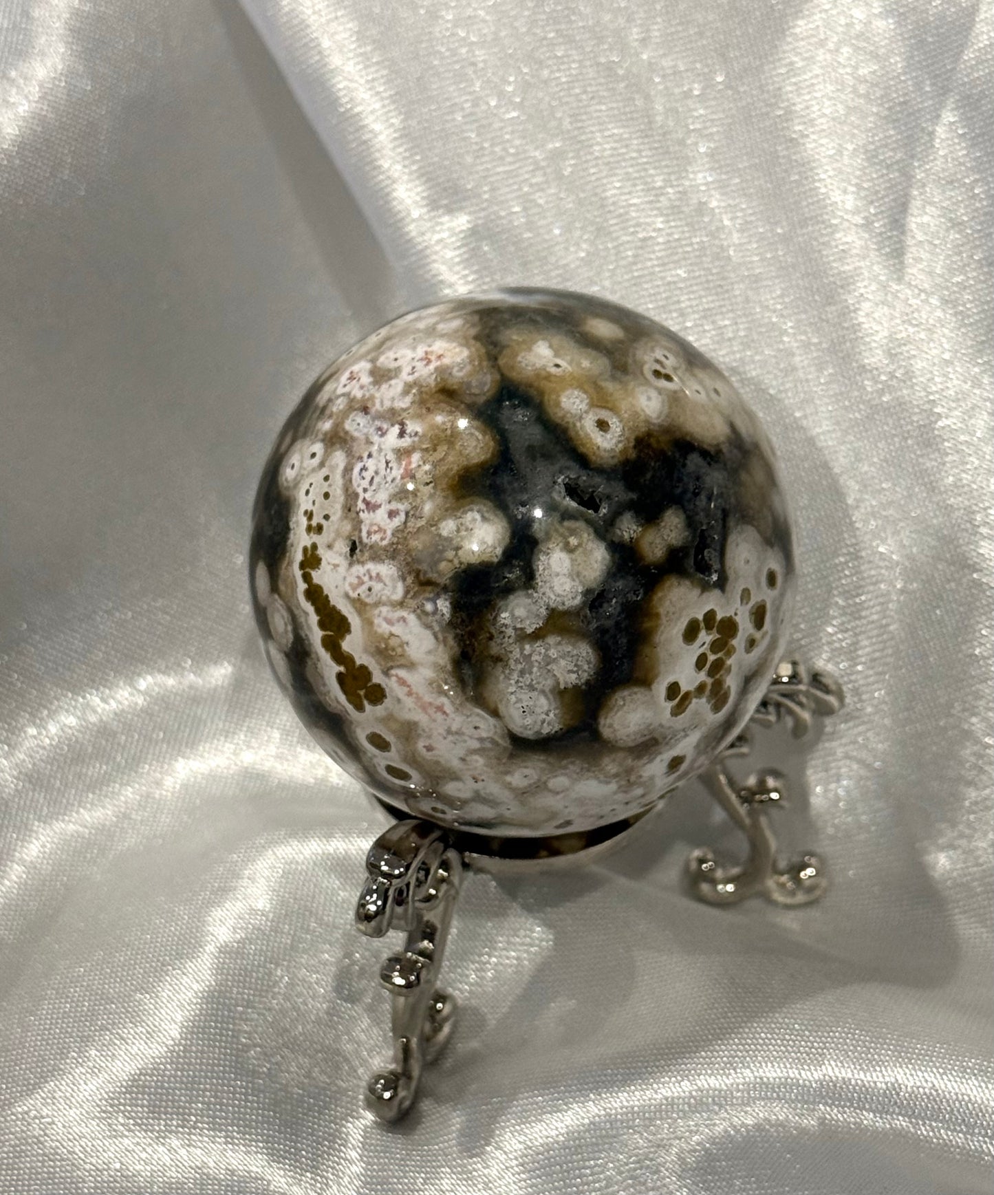 Orbital Ocean Jasper Sphere 2