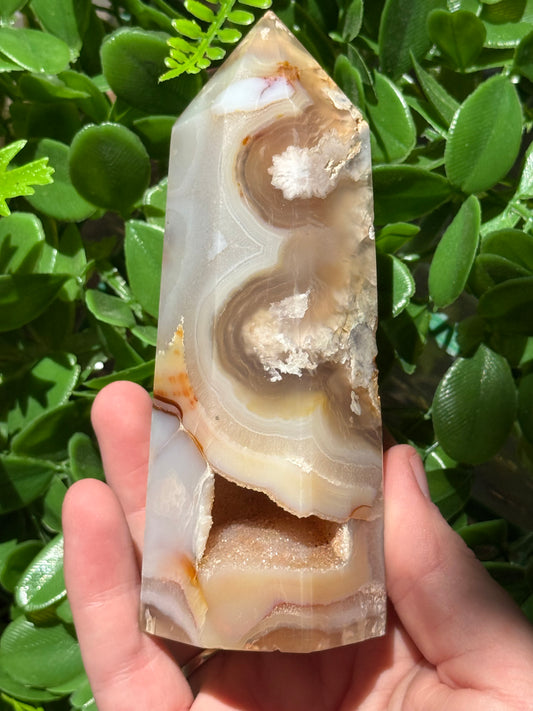 Flower Agate Tower