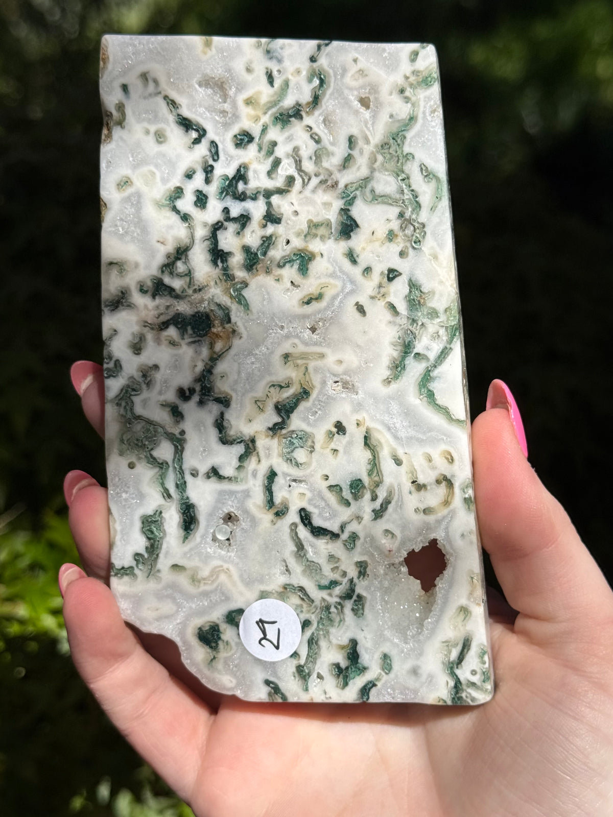 Moss Agate Slab