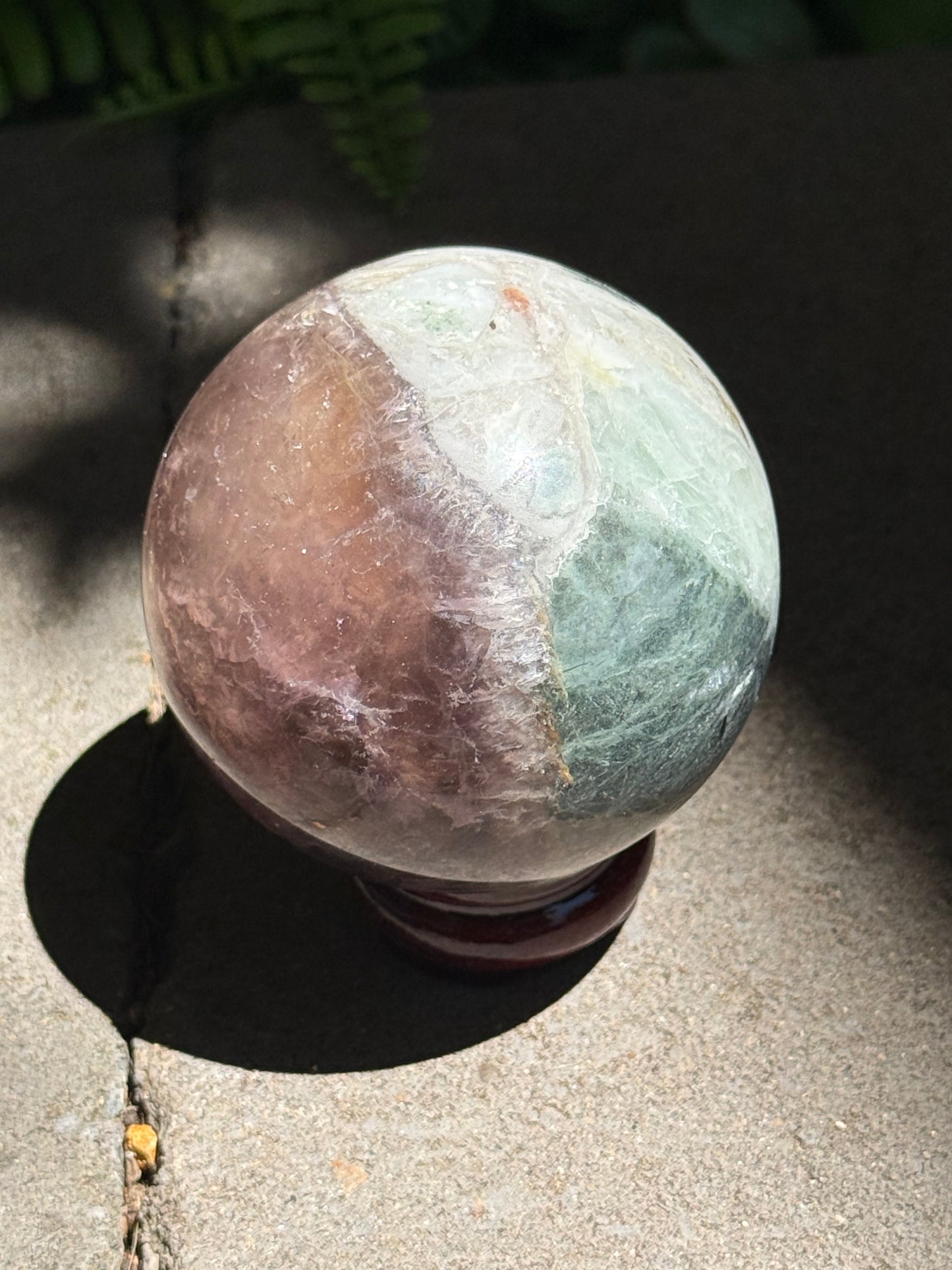Fluorite/Pyrite Sphere