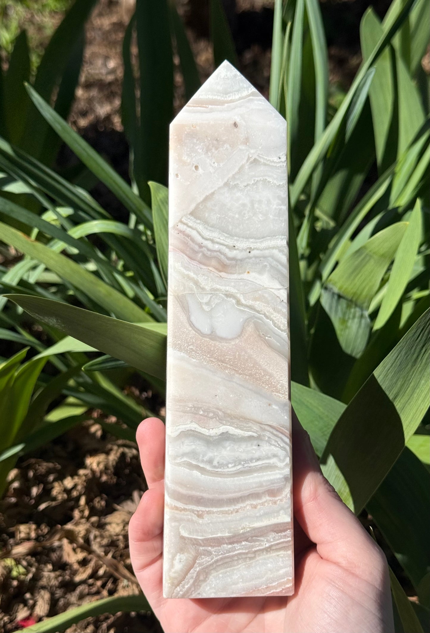 Pink Agate Towers