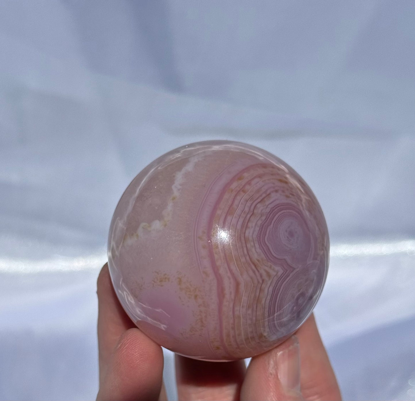 Pink Agate Sphere