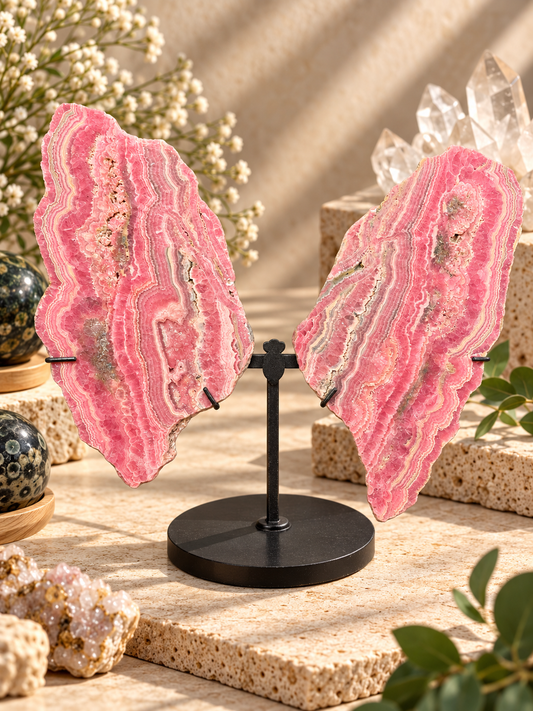 Rhodochrosite Wings