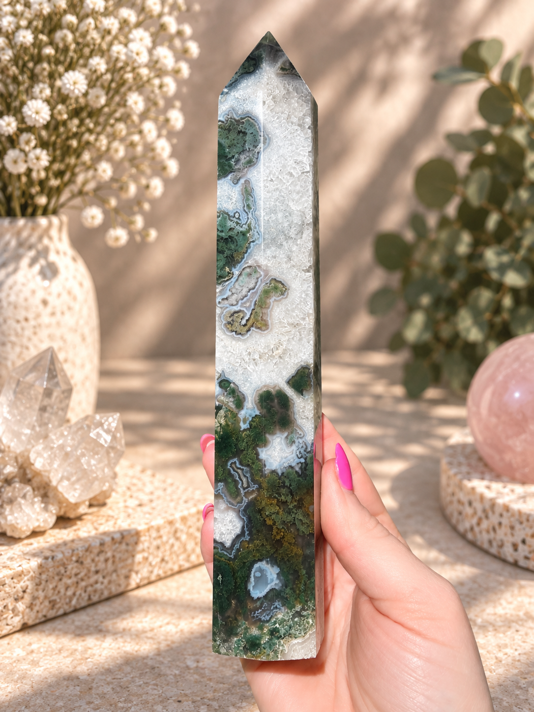 Moss Agate Tower