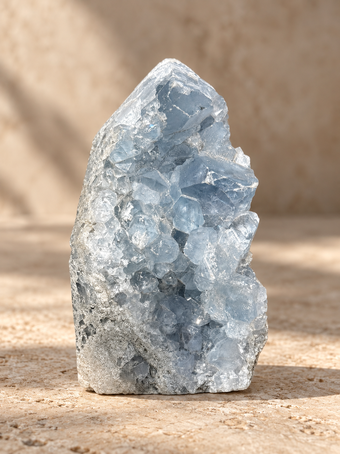 Blue Calcite Tower