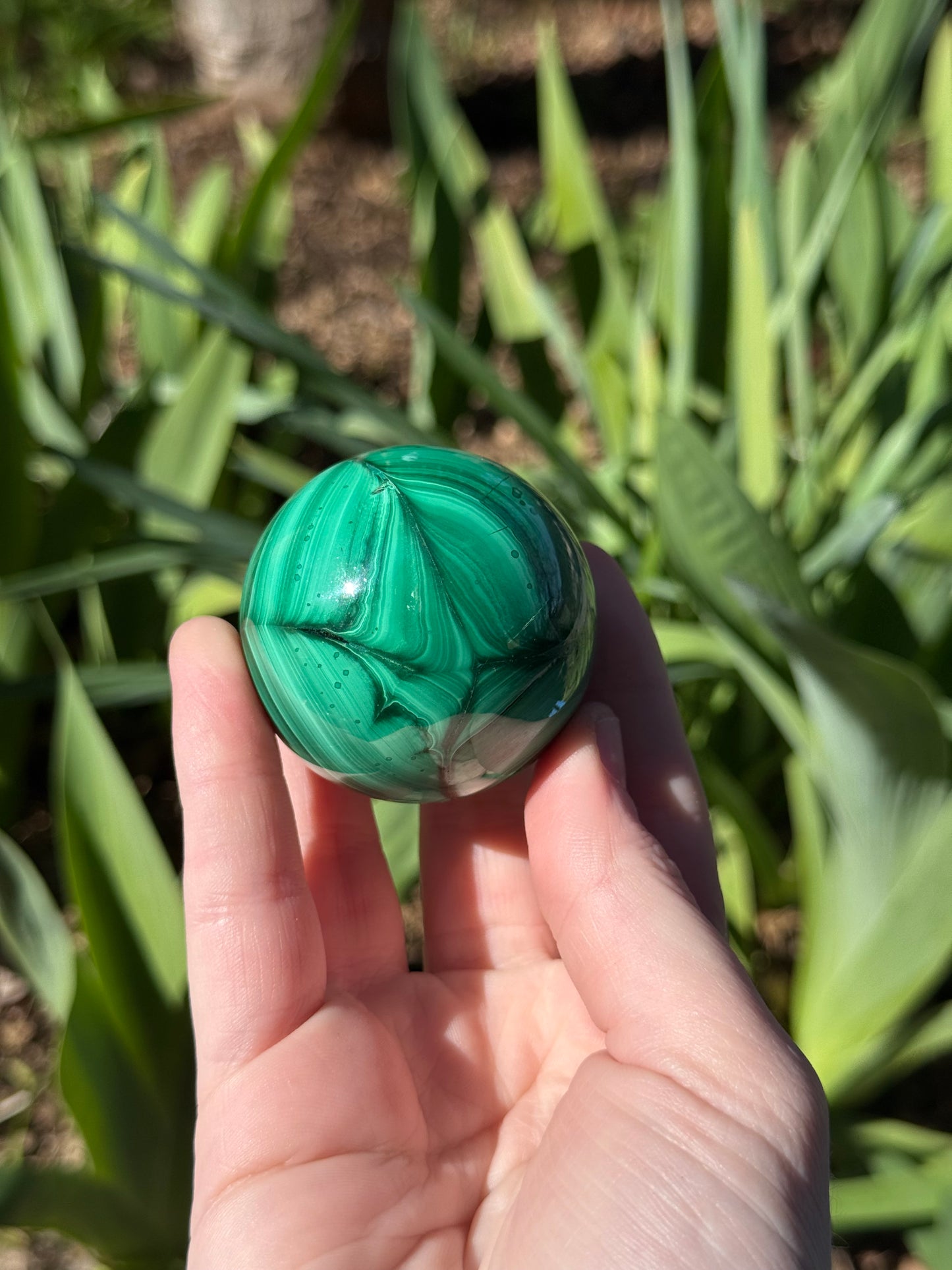 Malachite Sphere