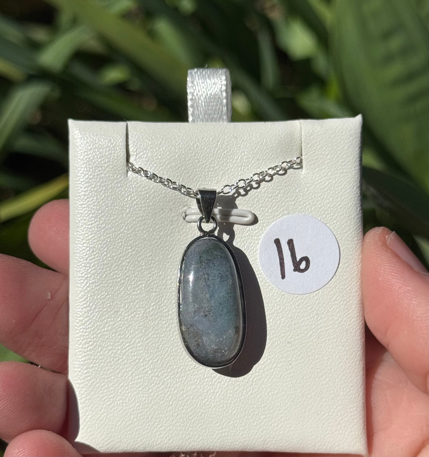 Moss Agate Necklaces