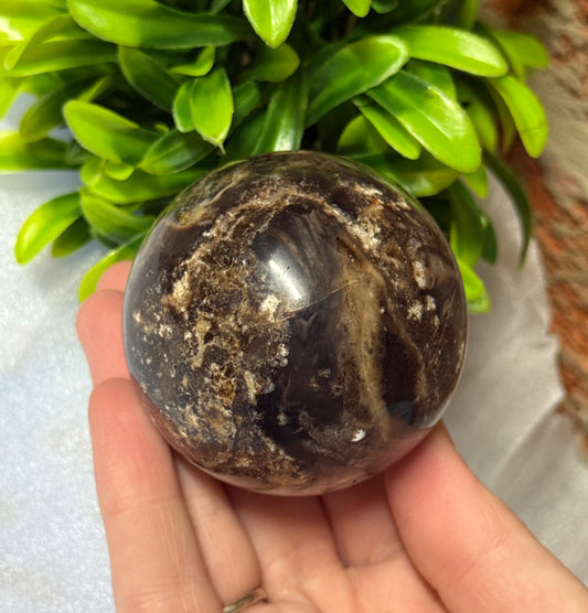 Brown Calcite Sphere