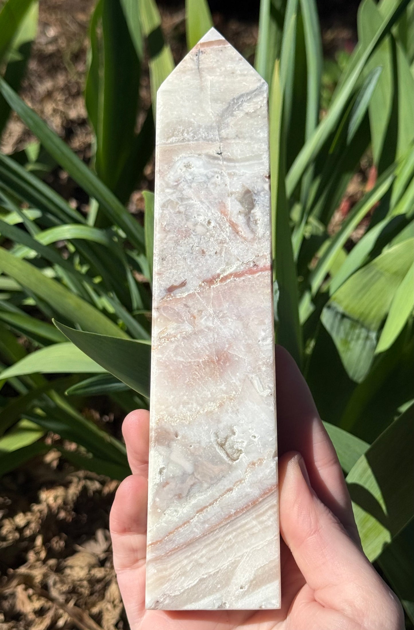 Pink Agate Towers