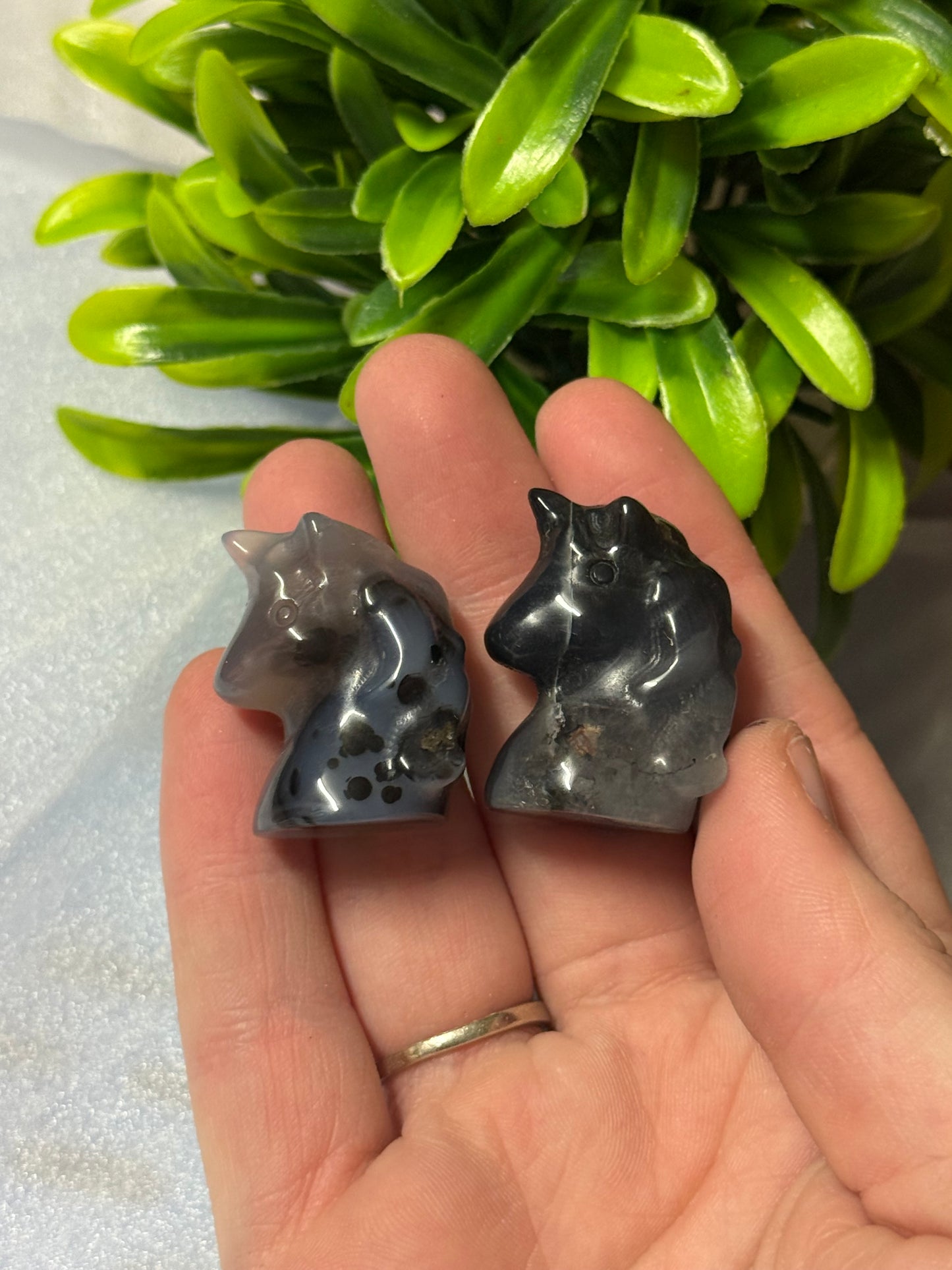 Volcano Agate Unicorns