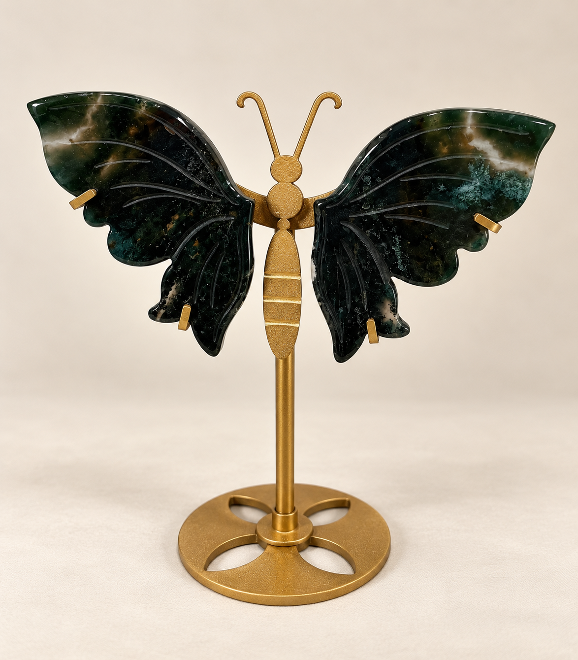 SALE! Moss Agate Wings