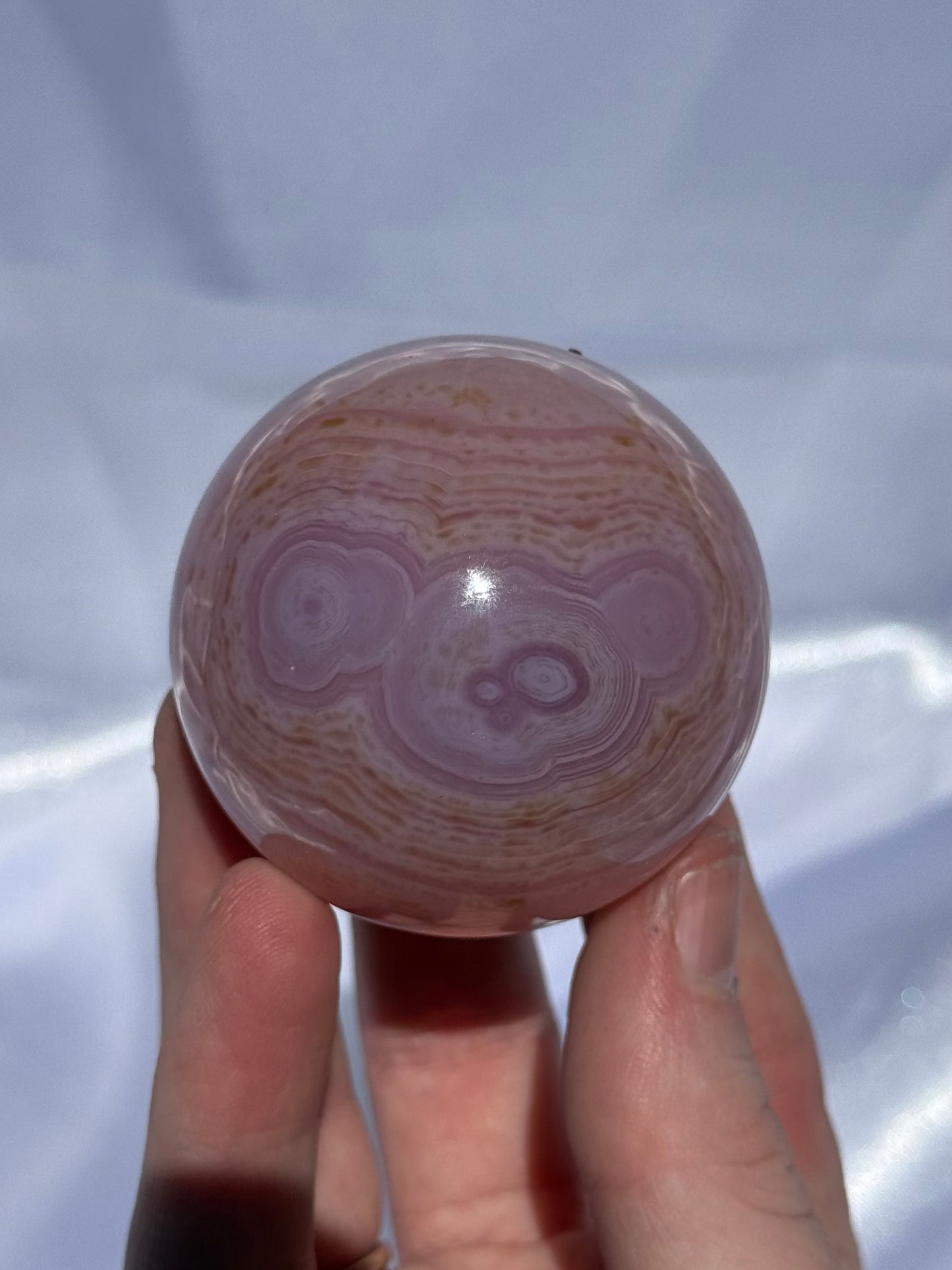 Pink Agate Sphere