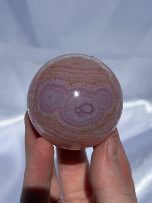 Pink Agate Sphere