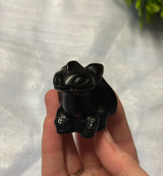 Black Obsidian 4.5cm Toothless