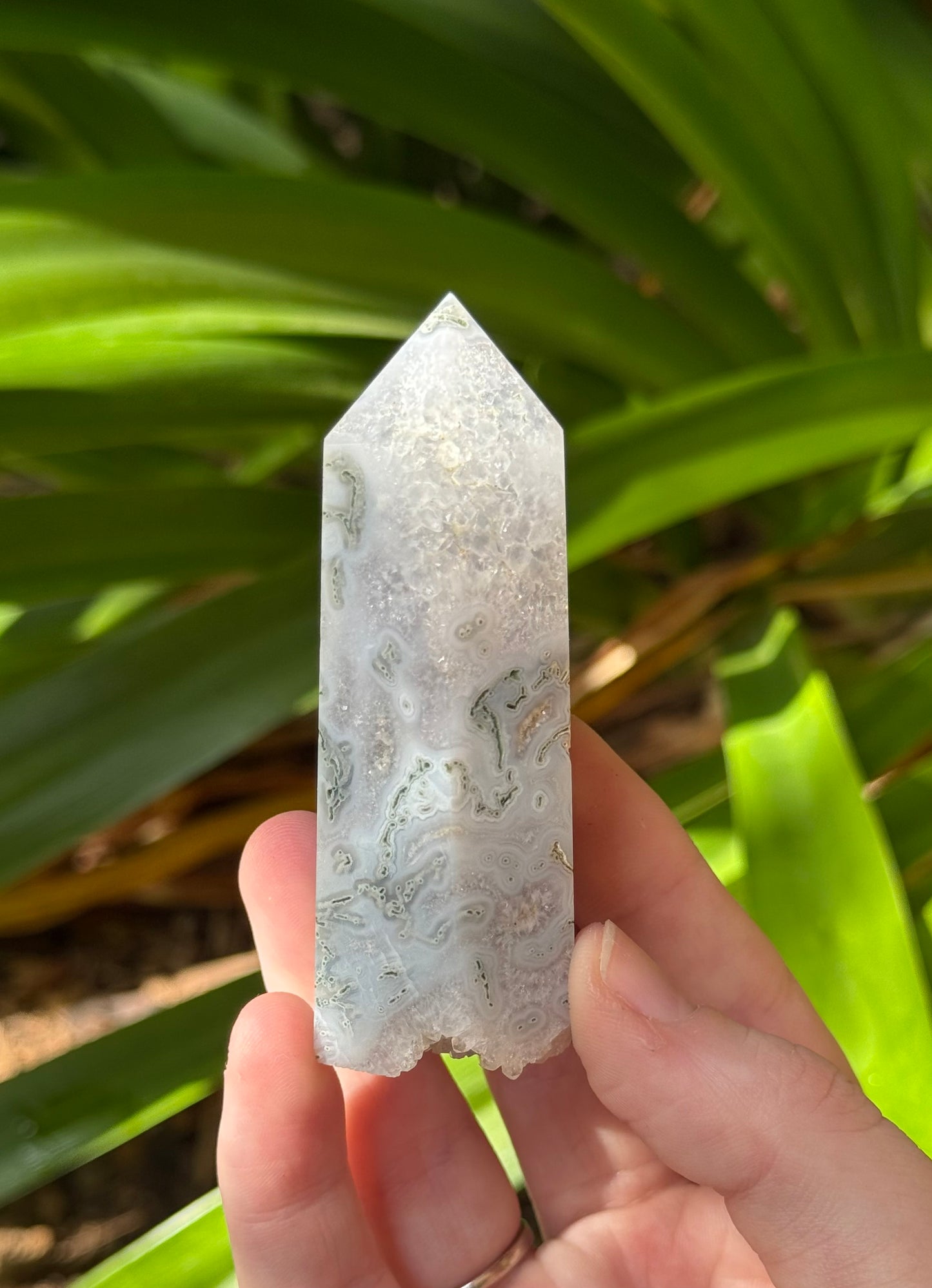 Moss Agate Points