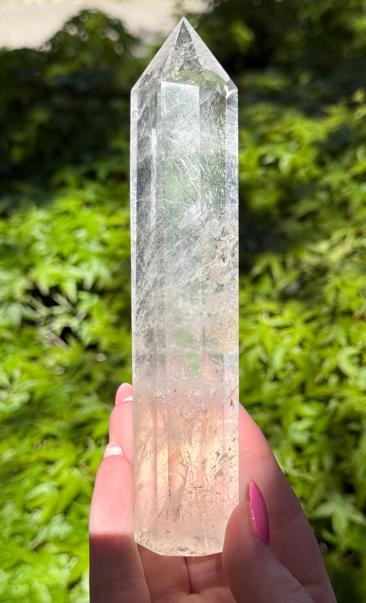 Clear Quartz Tower