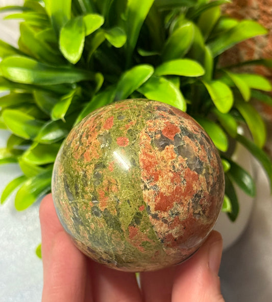 Unakite Sphere