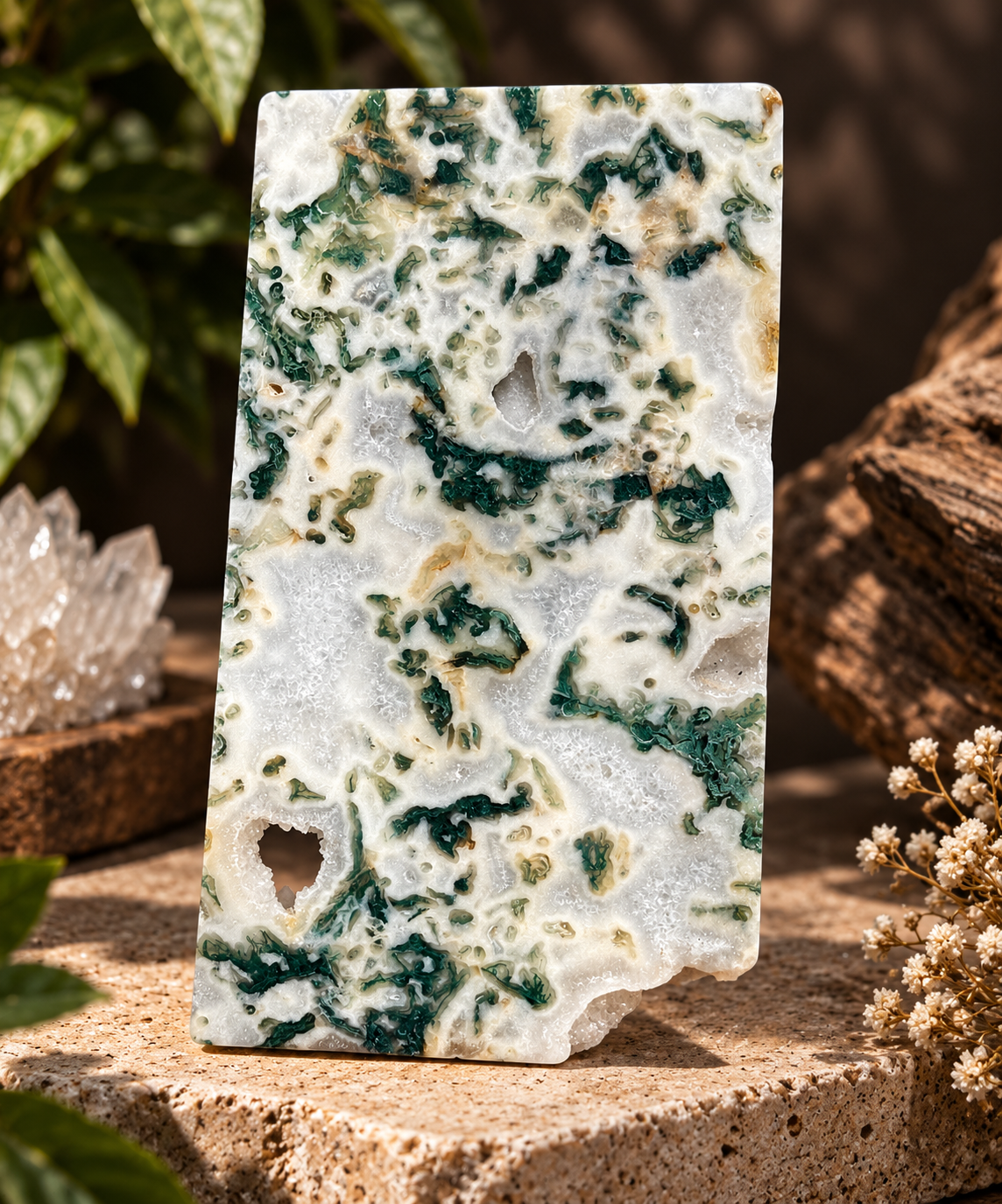 Moss Agate Slab