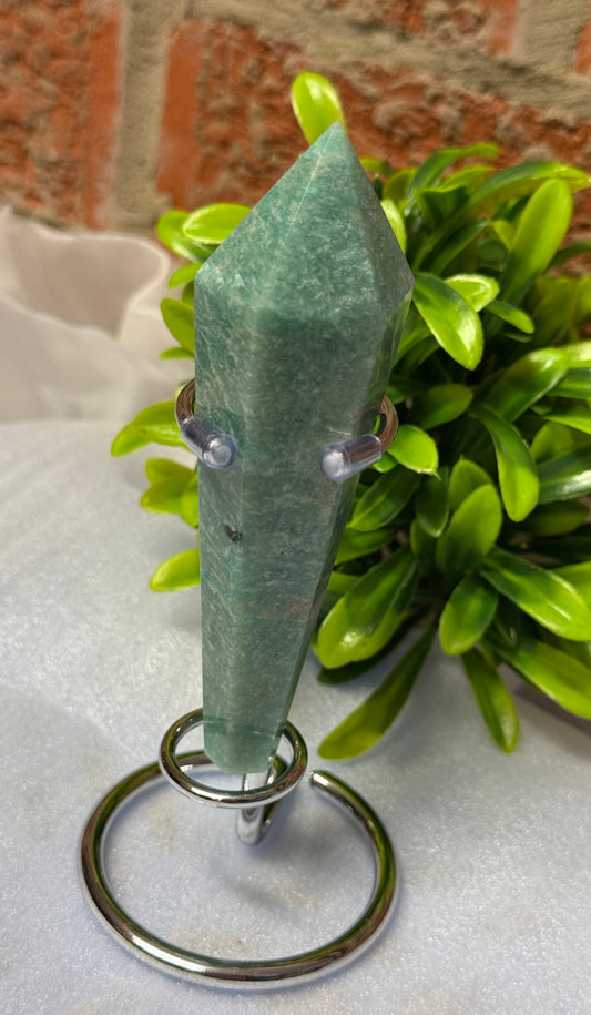Amazonite Wand on stand