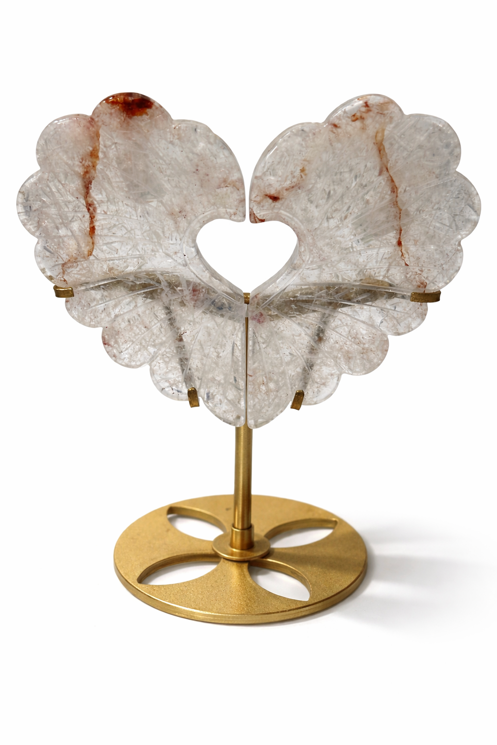 Heart Shaped Wings on Stand