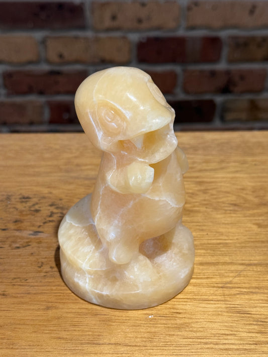 Orange calcite charmander